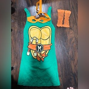 Ninja turtle women’s Halloween dress/ costume